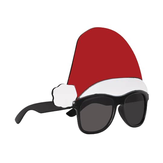 Beistle Santa Hat Novelty Glasses, 2ct.